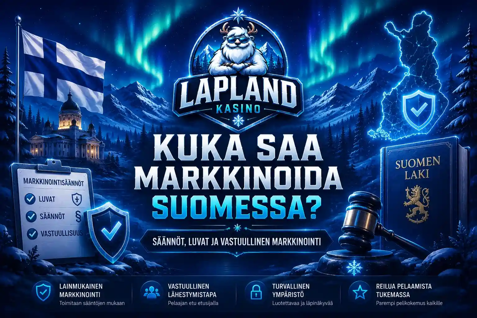 Lapland kasinon markkinaoikeus ja rahapelien markkinointisäännöt Suomessa